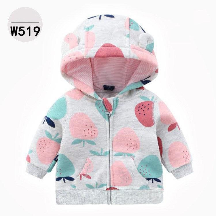 Cute double coat for boys and girls