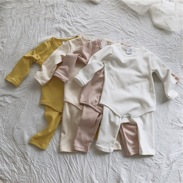 Infant Autumn Clothes Long Trousers Home Service Cotton Suit
