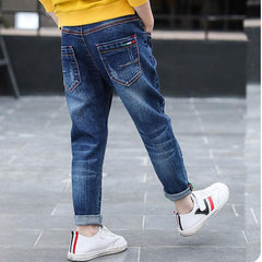 New Trendy Big Children's Pants Spring and Autumn Children's Trousers