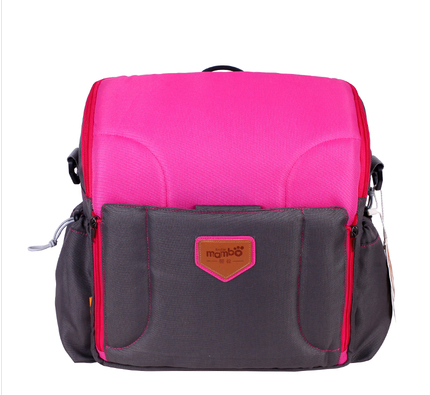 Bolso multifuncional para mamá, paquete de salida con doble hombro a la moda, paquete de espera para bebé, taburete plegable, silla de comedor