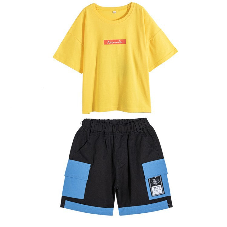 Boys Summer Sports Two-Piece Suit
