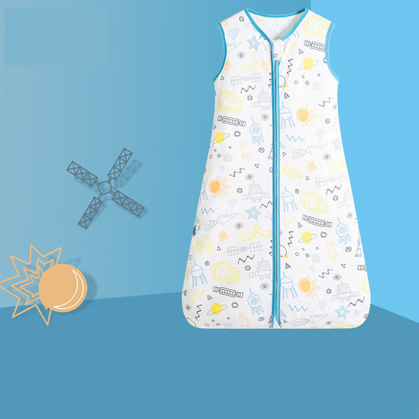 Chaleco de bebé Pijamas Sin mangas Bebé A prueba de patadas Saco de dormir para niños