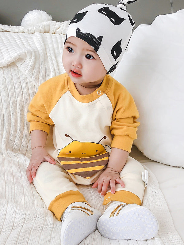 Outing In Spring Foreign Style Romper Spring Baby Boy One-piece Clothes
