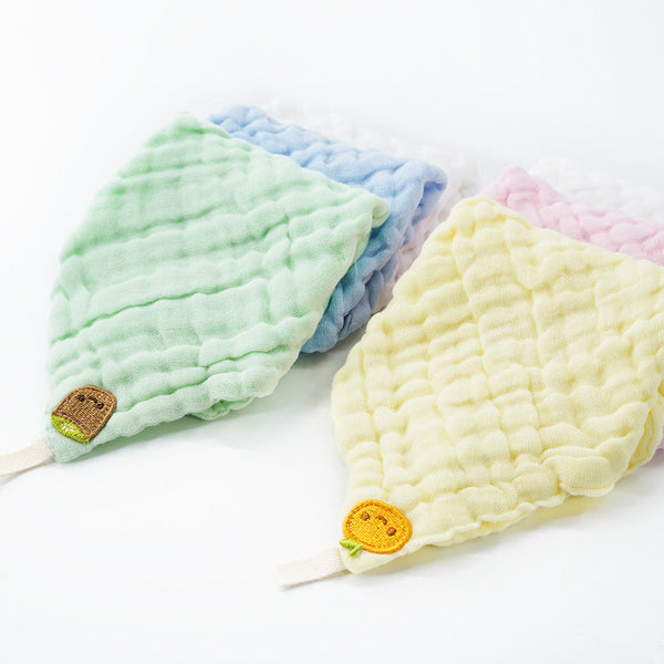 Pañuelo suave de algodón de toalla de saliva de gasa para bebé