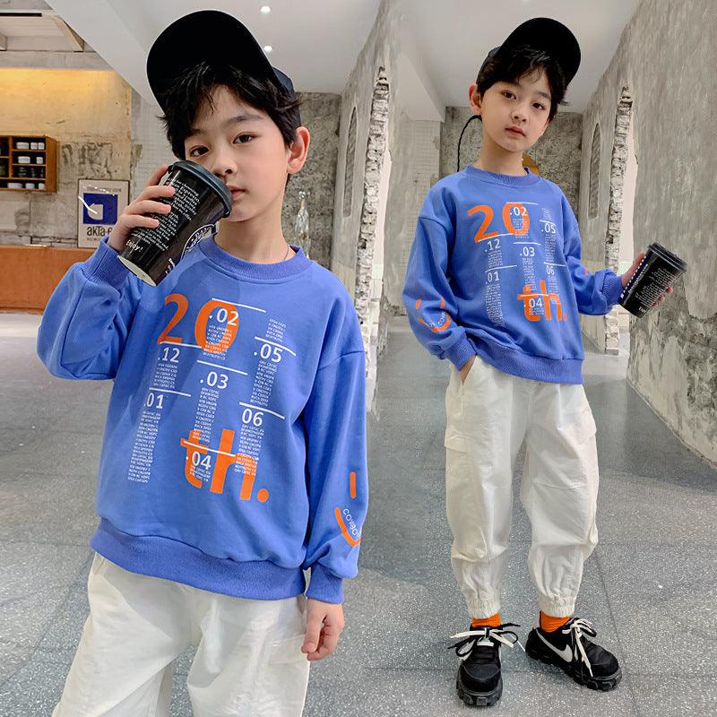 Outer Wear Trendy Children's Handsome Korean Children's Sweater