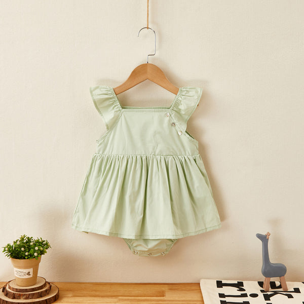 Vestidos de verano para niñas, vestidos cortos para niños y mujeres.