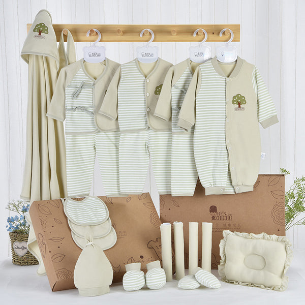 Caja de regalo ropa de bebé traje de bebé de algodón juerga