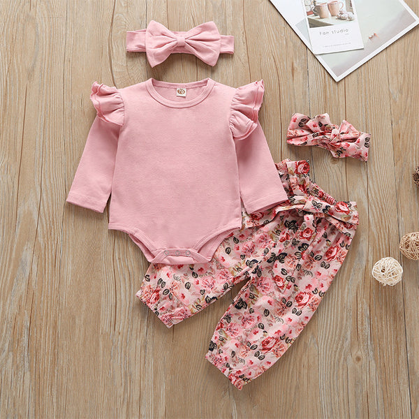 Barboteuse Tide, vêtements imprimés, vêtements de sortie, ensemble pour bébé fille