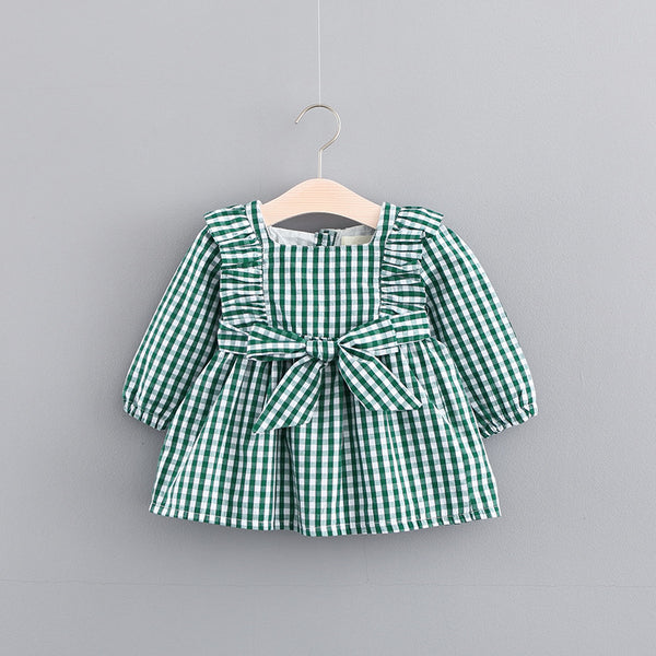 Robe d'automne pour bébé, petite jupe, robe pour fille, vêtements coréens pour enfants, agent de vente gratuit pour rejoindre E3060
