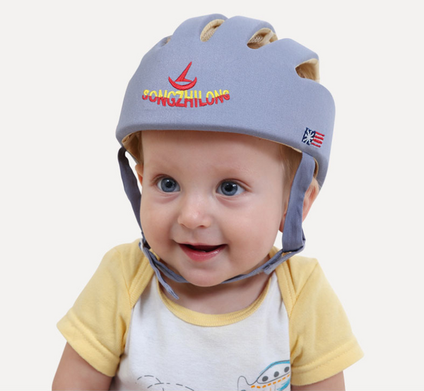 Casco de seguridad para bebé, gorro protector para la cabeza para niños pequeños, suave, ajustable, para gatear, caminar, correr, jugar al aire libre