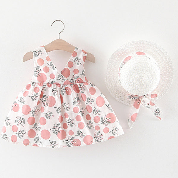 Jupe de costume d'été à manches courtes pour bébés filles