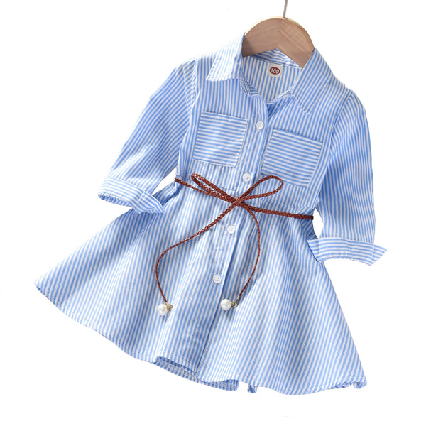 Chemise pour enfants Robes de style occidental pour bébés