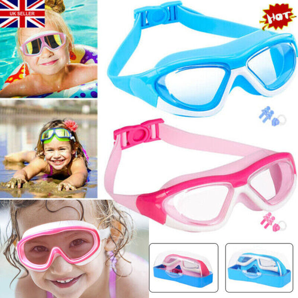 Gafas de natación antivaho para niños, gafas de natación para piscina, nadador para niños pequeños
