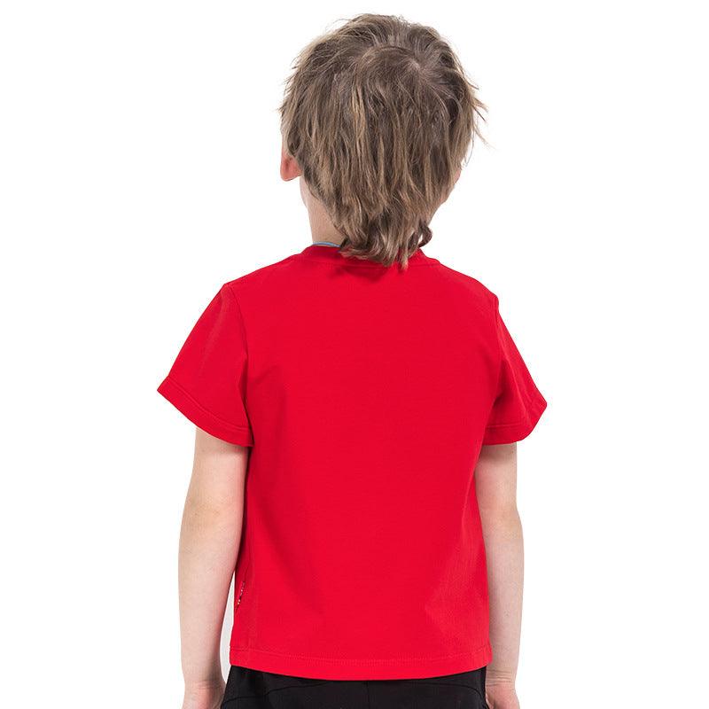 European and American children short sleeve t-shirt