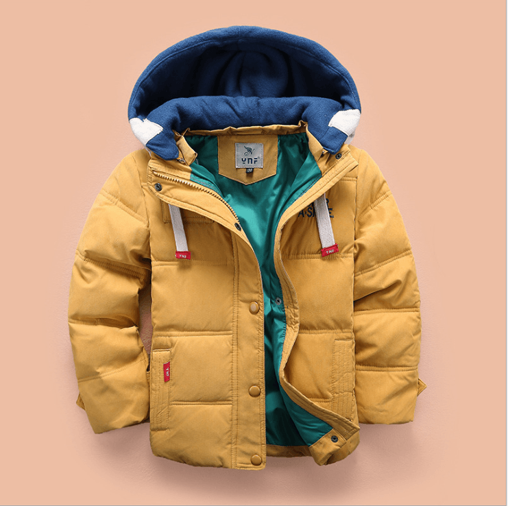 Children's down jacket boy 2021 new Korean version of the thickening down jacket in the children's winter clothing