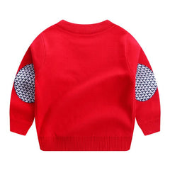 Double Layer Warm Sweater Knitwear Children's Bottoming Top