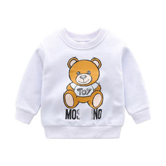 Autumn Coats For Children And Middle-aged Children's Jackets Sweater Loose Bottoming Shirt