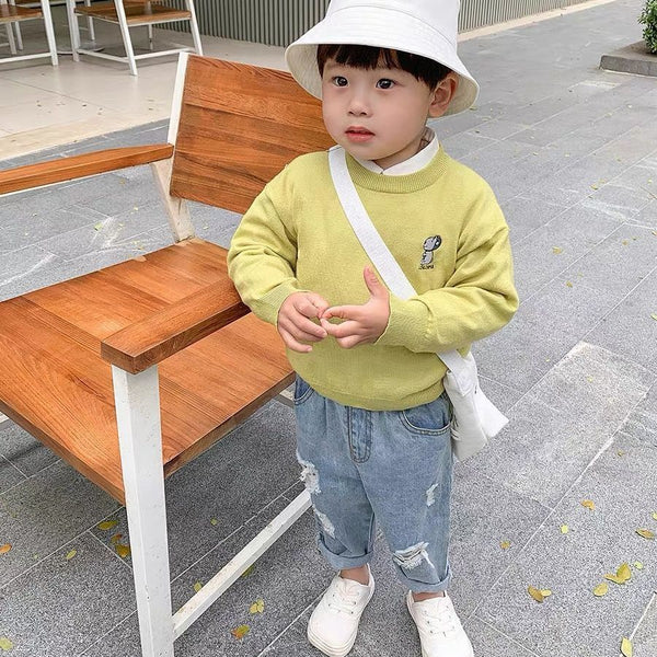 Fashionable And Personalized Boys' Pants Summer Denim