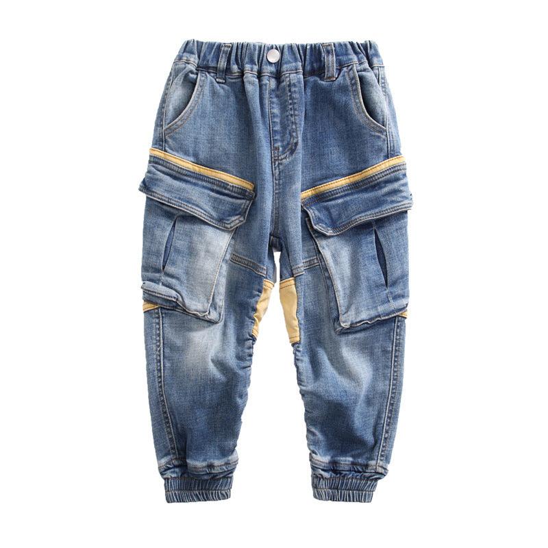 Boys Spring And Autumn Jeans