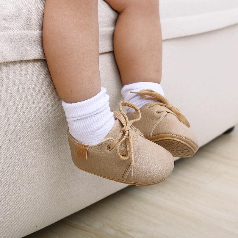 Anti-slip Leather Shoes For Baby - Stylus Kids