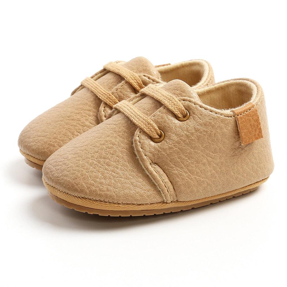 Anti-slip Leather Shoes For Baby - Stylus Kids