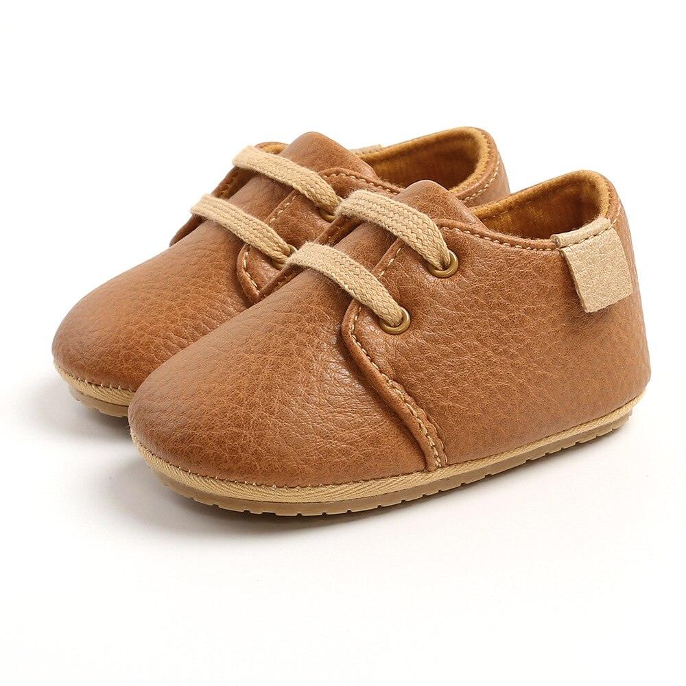 Anti-slip Leather Shoes For Baby - Stylus Kids