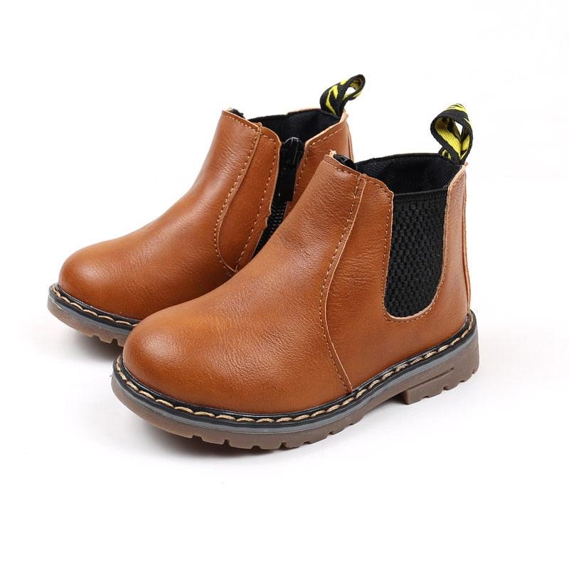 Children's Leather Boots - Stylus Kids
