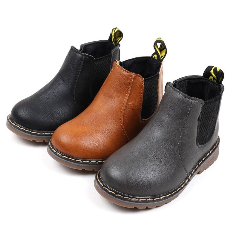 Children's Leather Boots - Stylus Kids