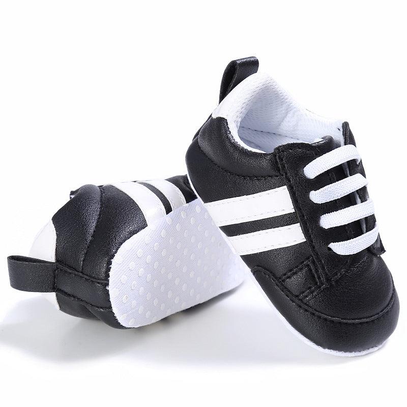 Cute Comfortable Soft Leather Baby Sneakers - Stylus Kids