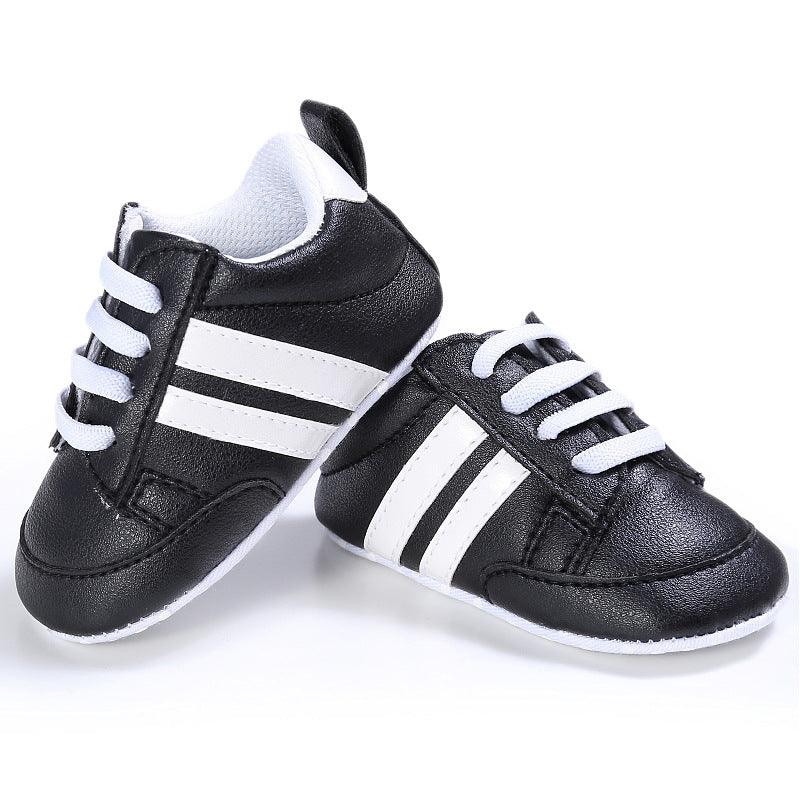 Cute Comfortable Soft Leather Baby Sneakers - Stylus Kids