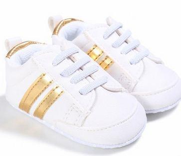 Cute Comfortable Soft Leather Baby Sneakers - Stylus Kids