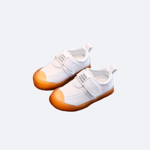 Toddler's Leather Sneakers - Stylus Kids