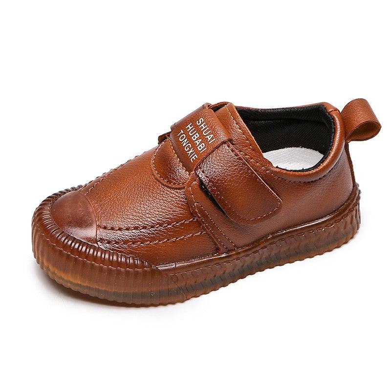 Toddler's Leather Sneakers - Stylus Kids