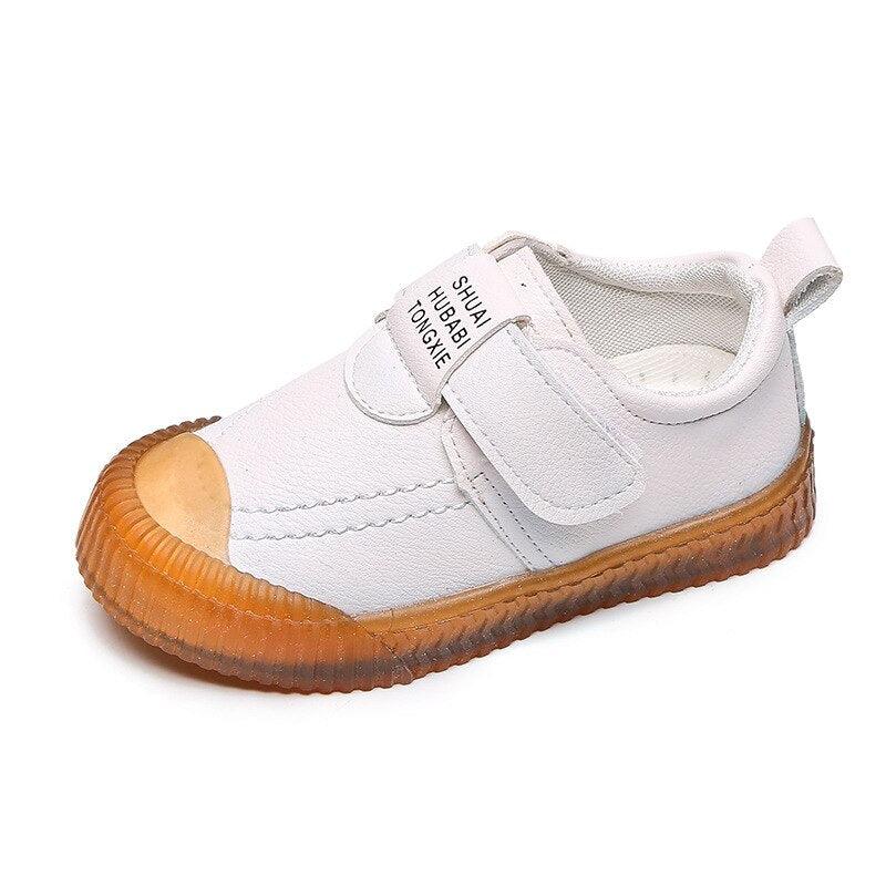 Toddler's Leather Sneakers - Stylus Kids