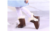 Kid's Super Soft Eco Fur Winter Boots - Stylus Kids