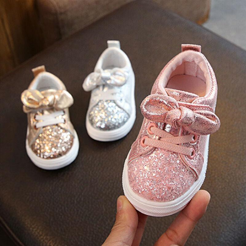 Baby Girls Sequined Sneakers - Stylus Kids