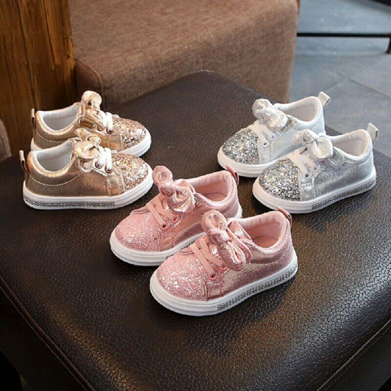 Baby Girls Sequined Sneakers - Stylus Kids