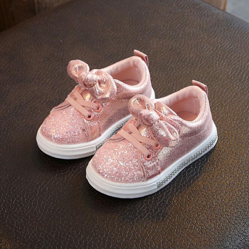 Baby Girls Sequined Sneakers - Stylus Kids