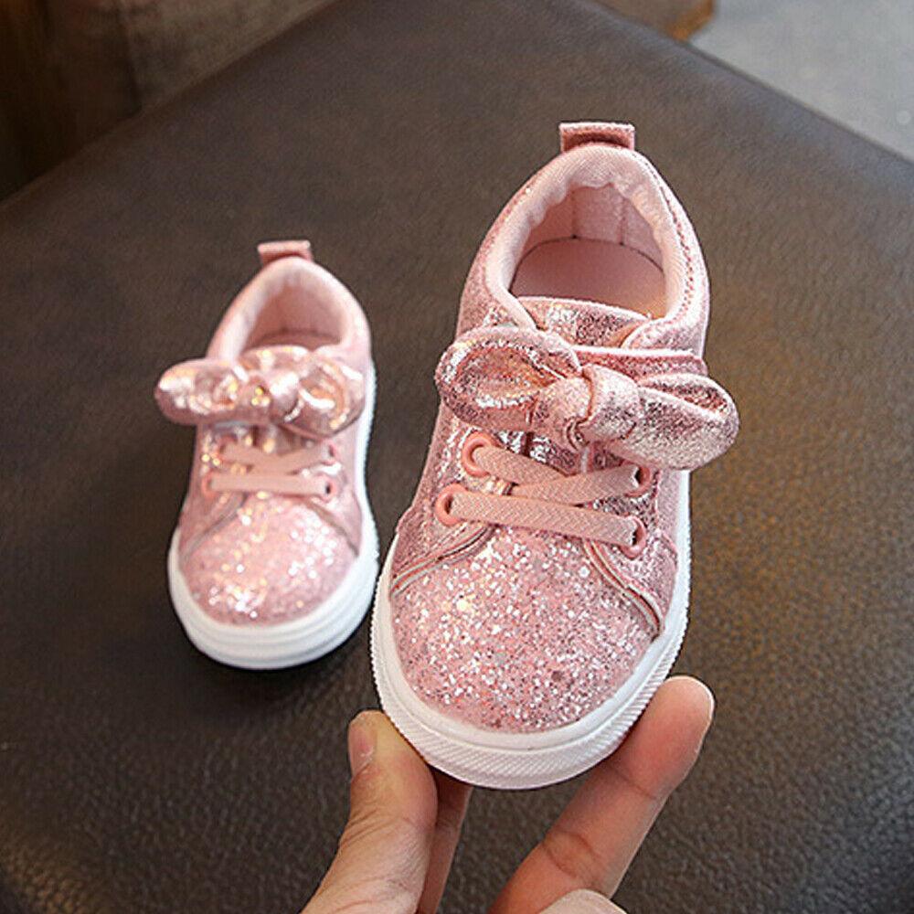 Baby Girls Sequined Sneakers - Stylus Kids