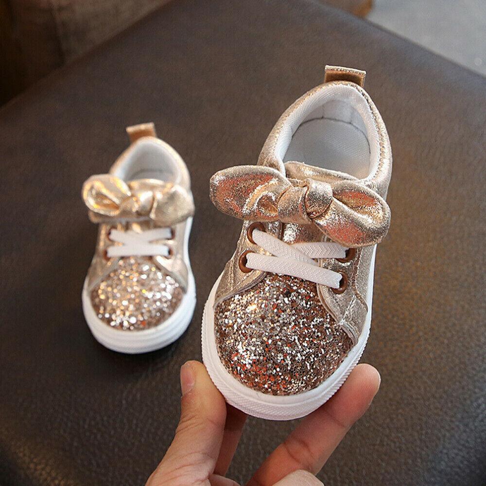 Baby Girls Sequined Sneakers - Stylus Kids