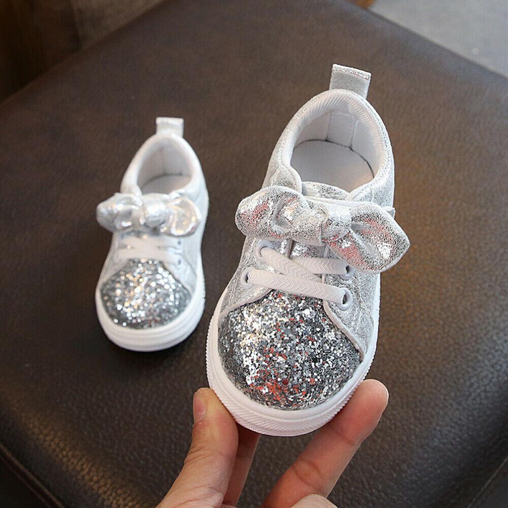 Baby Girls Sequined Sneakers - Stylus Kids