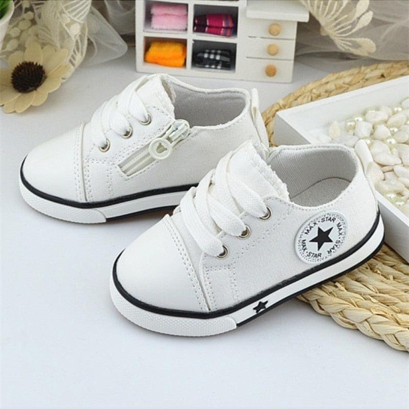 Fashion Breathable Canvas Baby Shoes - Stylus Kids