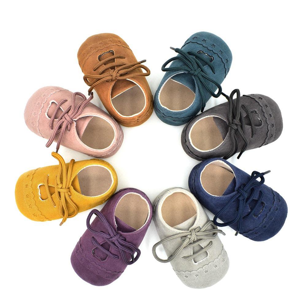 Baby Soft Nubuck Leather Soft Shoes - Stylus Kids