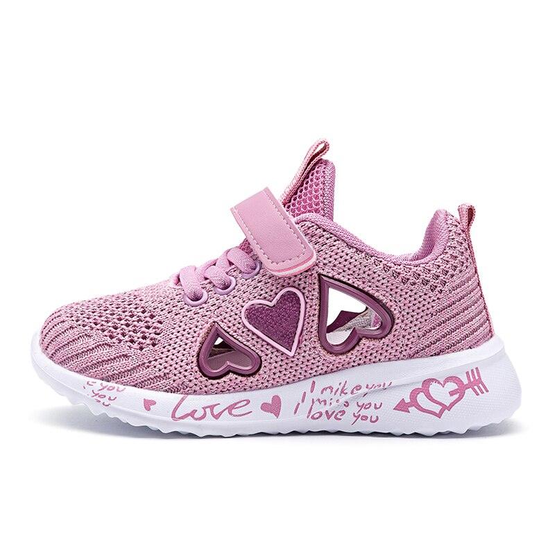 Girls Pink Waterproof Sneakers - Stylus Kids