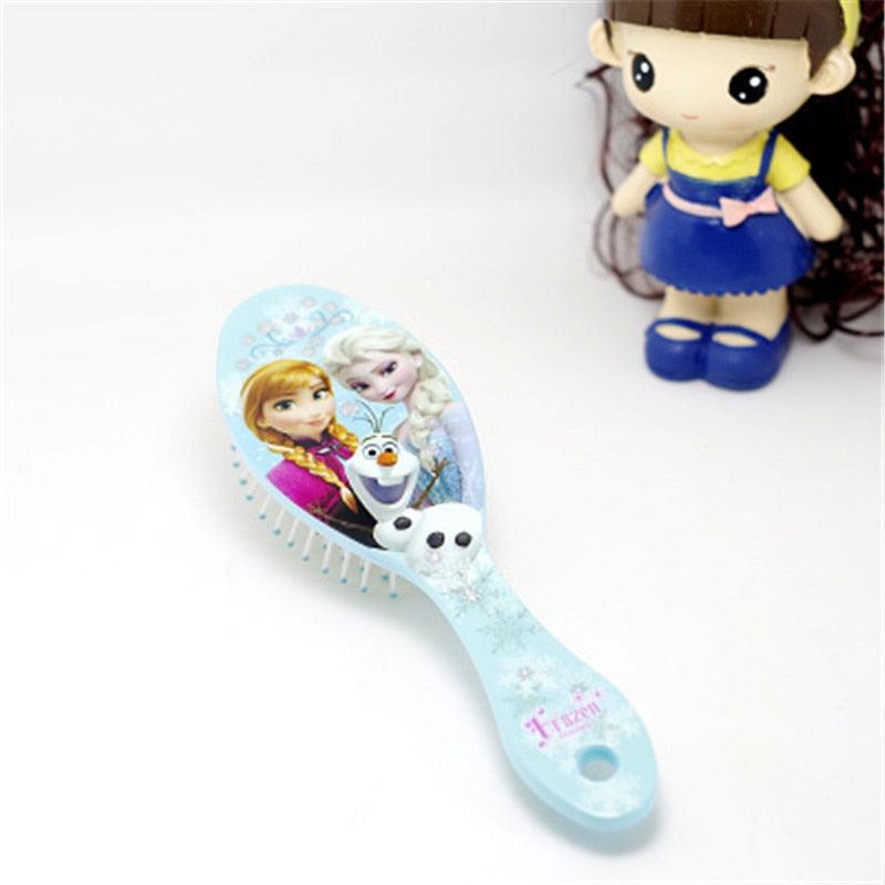 Princess Patterned Soft Hair Brush For Girls - Stylus Kids