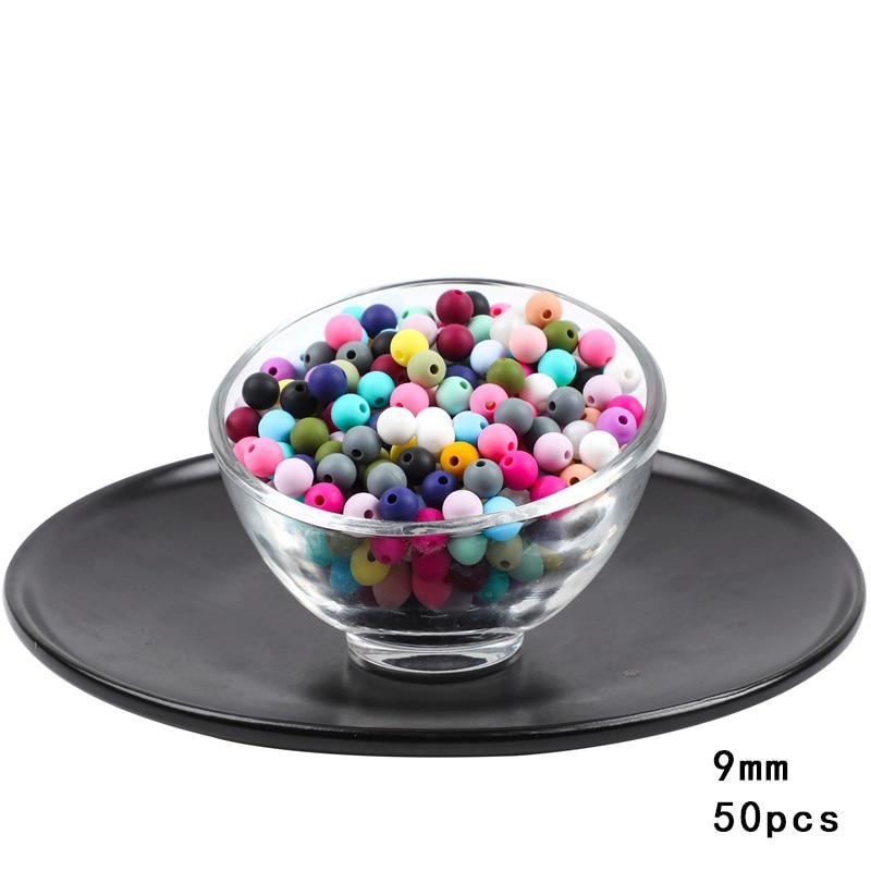 Colorful Silicone Teething Beads Set - Stylus Kids