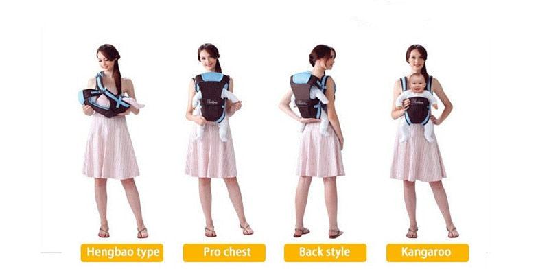 4 in 1 Baby's Breathable Front Carrier - Stylus Kids