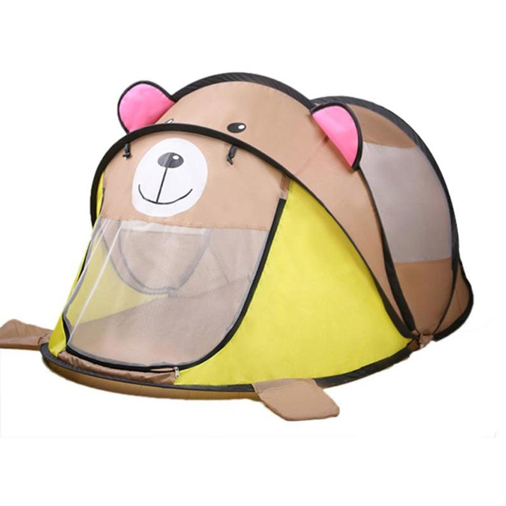 Portable Cartoon Tiger/Bear Kid's Play Tent - Stylus Kids