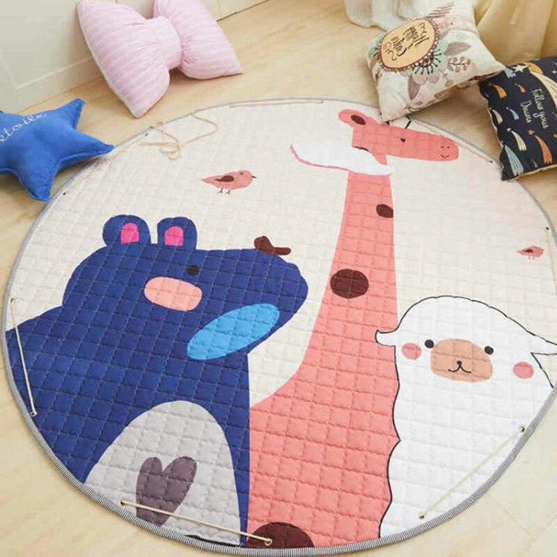 Soft Cartoon Animals Play Mat for Kid's Room - Stylus Kids