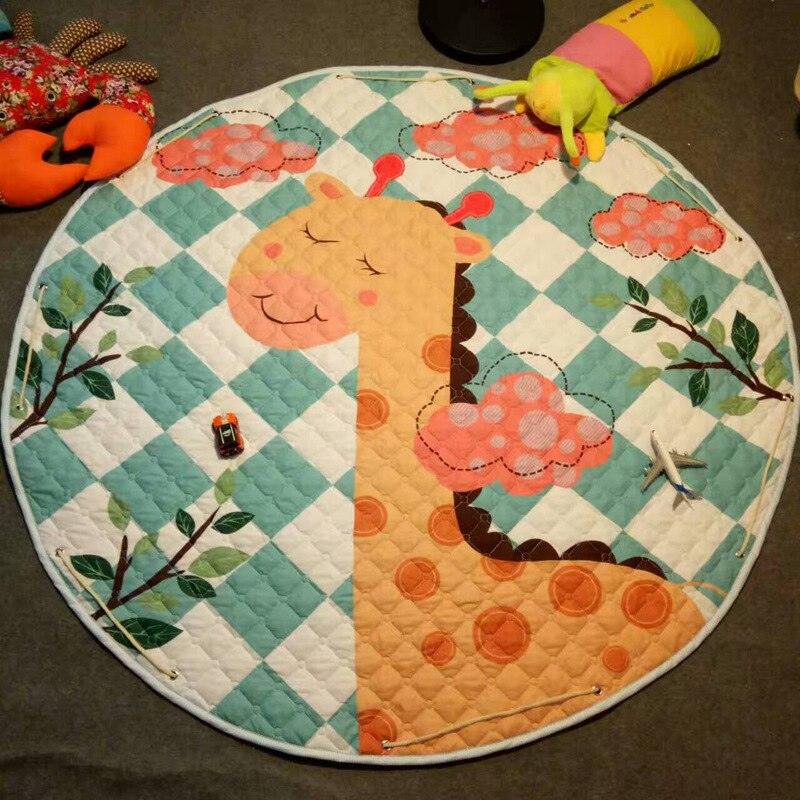 Soft Cartoon Animals Play Mat for Kid's Room - Stylus Kids